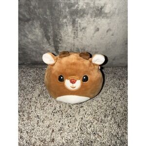 Rudolph the Red Nosed Reindeer 5"‎ Christmas Squishmallow Plush Toy
